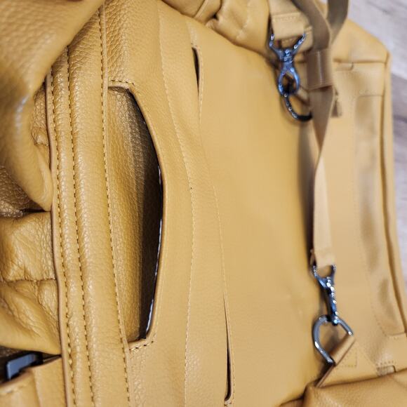 Lug Canter Mustard Yellow Convertible Tote Backpack NWOT W/Crossbody Strap main image 6